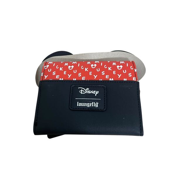 Loungefly Disney Mickey Mouse Ears Trifold Wallet - Picture 5 of 5